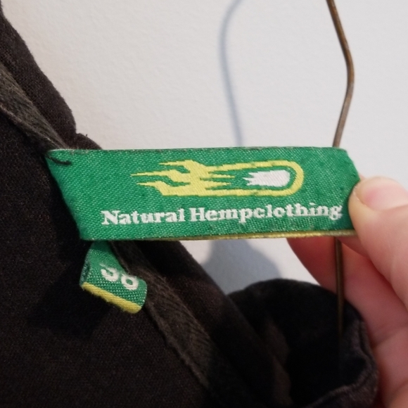 Hemp zip up cardigan/dress - Picture 7 of 9